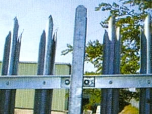 D and W Pale Palisade Fence