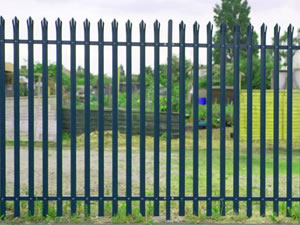 Highway Palisade Fence